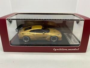 【送料無料】ホビー　模型車　車　レーシングカー イグニッションモデルゴールド＃ignition model 164 nissan pandem r35 gtr or 22｜詳細画像