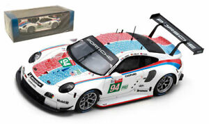 【送料無料】ホビー　模型車　車　レーシングカー スパークポルシェ＃ポルシェチームルマンスケールspark s7939 porsche 911 rsr 94 porsche gt team le mans 2019echelle 143