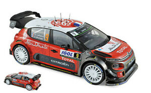 【送料無料】ホビー　模型車　車　レーシングカー オートラリースカラシトロエンラリーmodellino auto rally scala 118 norev citroen c3 wrc rallye modellismo statico