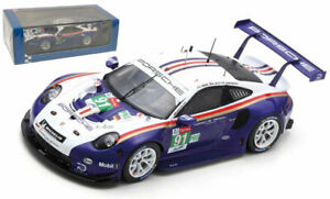 【送料無料】ホビー　模型車　車　レーシングカー スパークポルシェロスマンズレトロルマンスケールspark s7032 porsche 911 rsr rothmans retro lmgte pro le mans 2018echelle 143