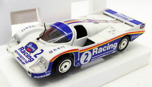 【送料無料】ホビー　模型車　車　レーシングカー スケールモデルポルシェレーシングpolistil 125 scale model car 02256 porsche 956 racing｜hokushin