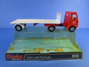 【送料無料】ホビー　模型車　車　レーシングカー フラットトレーラーdinky 915 aec with flat trailer, 999 mib｜hokushin