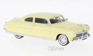 【送料無料】ホビー　模型車　車　レーシングカー ネオハドソンコモドールベージュカットneo 44646 hudson commodore coupe beige 1948 143｜hokushin