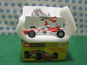 【送料無料】ホビー 模型車 車 レーシングカー ビンテージロータスクライマックスvintage lotus climax f1 corgi toys 158 mib