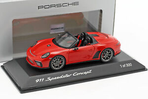 【送料無料】ホビー　模型車　車　レーシングカー ポルシェコンセプトporsche 911 991 ii speedster concept 2019 gardes rouge 143 spark｜hokushin