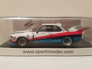 【送料無料】ホビー　模型車　車　レーシングカー スパークターボシルバーストーンピーターソンニルソンspark 143 bmw 3 csl turbo 6h silverstone 1976 peterson nilsson sg376