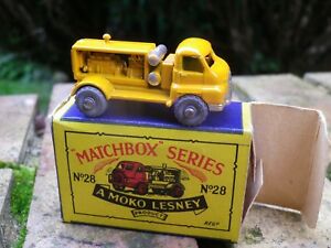 【送料無料】ホビー　模型車　車　レーシングカー マッチモコボックスmatchbox lesney moko 28 bedford compresseur neuf en boite dorigine neuve｜hokushin