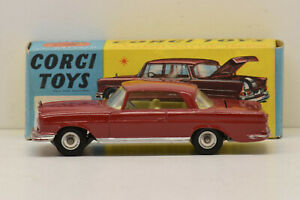 【送料無料】ホビー　模型車　車　レーシングカー メルセデスコーギートイボックスmercedes 220 se coupe ref 230 corgi toys neuve en boite