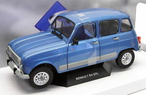 【送料無料】ホビー　模型車　車　レーシングカー スケールルノーモデルsolido echelle 118 voiture modele s1800107renault r4 gtlbleu