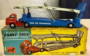 【送料無料】ホビー　模型車　車　レーシングカー コーギーカーキャリアボックスcorgi 1101 carrimore bedford s voiture transporteur bonne avec original porte box