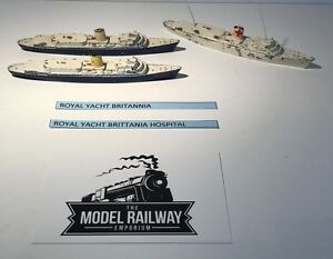 【送料無料】ホビー　模型車　車　レーシングカー ビンテージロイヤルヨット×ダイカストvintagetriang minic shipsm721royal yacht brittania x 3diecast rare