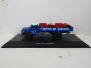 【送料無料】ホビー　模型車　車　レーシングカー モデルポルシェトターロードschuco magirus s 6500 avec 2 x porsche tracteur charge 143 45 031 6700