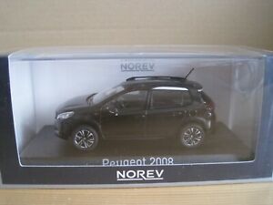 【送料無料】ホビー　模型車　車　レーシングカー ペルラプジョーグアテマラカーモデルnorev peugeot 2008 gt en perla nera noir 143 voiture modele