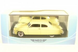 【送料無料】ホビー　模型車　車　レーシングカー ハドソンコモドールベージュカットhudson commodore coupe beige 1948