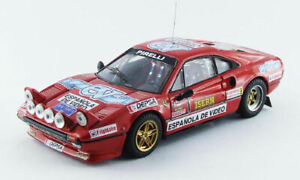 【送料無料】ホビー　模型車　車　レーシングカー ミニチュアラリースケールベストモデルフェラーリminiature voiture rally echelle 143 best model ferrari 308 gtb n1 de spag