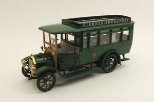 【送料無料】ホビー　模型車　車　レーシングカー リィアットバスフィレンツェrio 4361 fiat 18 bl autobus florence impruneta 1915 vert 143