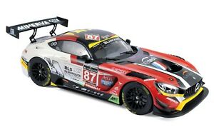 【送料無料】ホビー　模型車　車　レーシングカー メルセデスチームnorev 183492 mercedes amg gt3 2016 team akka 118