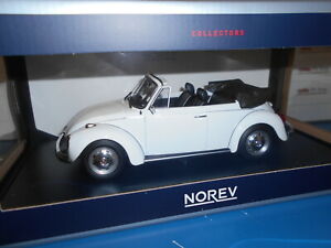 【送料無料】ホビー　模型車　車　レーシングカー カブリオレnv188524 by norev volkswagen maggiolone 1303 cabriolet white 1972 118｜hokushin