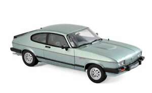 【送料無料】ホビー　模型車　車　レーシングカー フォードカプリモデルカークリスタルグリーンnorev 182719 ford capri mkiii 28 modele route voiture crystal green met 1982 118th｜hokushin