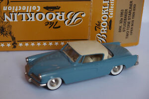【送料無料】ホビー 模型車 車 レーシングカー トーンbrooklin brk 32a 1953 studebaker two tone starliner 143|hokushin