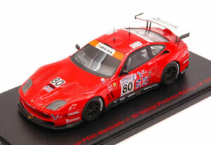 【送料無料】ホビー　模型車　車　レーシングカー ミニチュアスケールレッドラインフェラーリマラネロモデルminiature voiture echelle 143 red line ferrari 550 maranello n80 lm modele