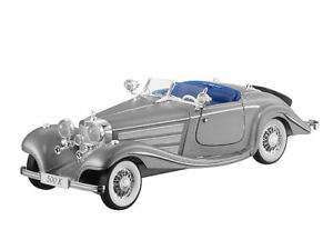 【送料無料】ホビー　模型車　車　レーシングカー メルセデスベンツロードスタースケールモデルmercedesbenz 500k roadster w29 118 maquette de voiture argent b66040624