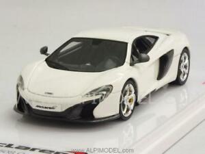 【送料無料】ホビー　模型車　車　レーシングカー マクラーレンホワイトカットmclaren 650s coupe 2015 white 2015 143 truescale tsm144359｜hokushin