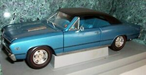 【送料無料】ホビー　模型車　車　レーシングカー スケールシボレーertl 118 scale 7245 1967 chevrolet chevelle l78 blue