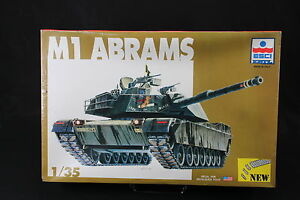 【送料無料】ホビー　模型車　車　レーシングカー タンクエイブラムスyc009 esci 135 maquette tank char 5020 m1 abrams