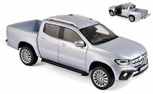 【送料無料】ホビー　模型車　車　レーシングカー メルセデスクラスシルバーnorev nv183420 mercedes xclass 2018 silver 118