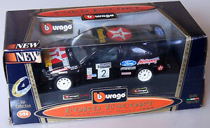 【送料無料】ホビー　模型車　車　レーシングカー フォードエスコートコスワースラリーモデルprl bburago burago 124 metal ford escort rs cosworth rally 1996 model 523 vip｜hokushin