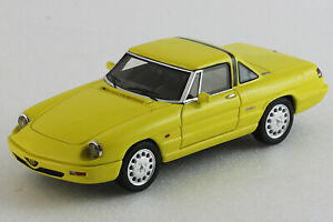 【送料無料】ホビー 模型車 車 レーシングカー アルファロメオスパイダーセリエローズalfa romeo spider 1990 4a serie hardtop 143eme jaune milena rose|hokushin