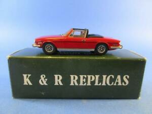 【送料無料】ホビー 模型車 車 レーシングカー k amp; r repicas kr46 triumph stag mk 2, 143, rare, mib|hokushin