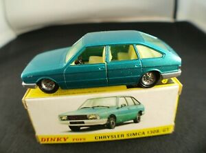 【送料無料】ホビー　模型車　車　レーシングカー スペイングアテマラボックスdinky toys f spain n 1542 chrysler simca 1308 gt neuf en boite mib｜hokushin