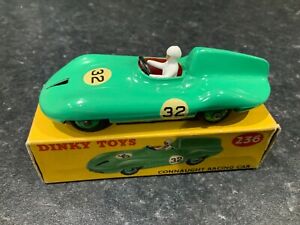 【送料無料】ホビー　模型車　車　レーシングカー コンノートプレースボックスdinky toys 236 connaught racing car boxed｜hokushin