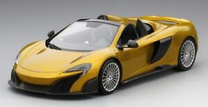 【送料無料】ホビー 模型車 車 レーシングカー マクラーレンクモモデルスケールミニアチュアmclaren 675lt spider solis 143 model true scale miniatures|hokushin