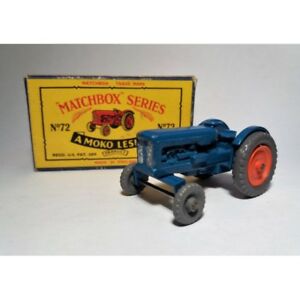 【送料無料】ホビー　模型車　車　レーシングカー マッチトターオリジナルボックススケールmatchbox n72 fordson major tracteur originelle boite 1959 echelle 175｜hokushin