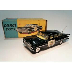 【送料無料】ホビー　模型車　車　レーシングカー コーギーシボレーパトロールオリジナルボックスcorgi toys 223chevrolet state patrol originelle boite 1960 143 mc43334｜hokushin
