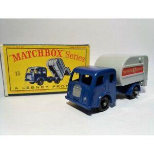 【送料無料】ホビー　模型車　車　レーシングカー マッチモデルトラックボックススケールmatchbox n15 model refuser camion originelle boite 1963 echelle 175｜hokushin