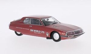 【送料無料】ホビー　模型車　車　レーシングカー シトロエンボンネビルモデルcitroen sm record bonneville 1987 202 mph sylvia hathaway 143 model｜hokushin