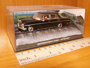 【送料無料】ホビー　模型車　車　レーシングカー メルセデスベンツセジェームズボンドmercedesbenz 250se 143 octopussy james bond 007 car