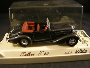 【送料無料】ホビー　模型車　車　レーシングカー talbot t 23, 143, age dor solido