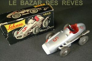 【送料無料】ホビー　模型車　車　レーシングカー モデルマイクロレーサーメルセデストランスミッションモデルschuco micro racer mercedes f1 ref 1043 boite modele ancien｜hokushin