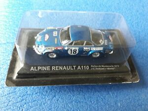 【送料無料】ホビー　模型車　車　レーシングカー アルパインルノー151 altaya alpine renault a 110 montecarlo 1973 scala 143 blister cvgm319