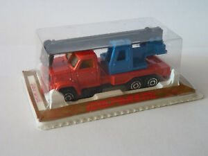 【送料無料】ホビー　模型車　車　レーシングカー ブリスターボックスビンテージクレーントラックチアリーダー283 vintage camion grue de majorette neuf en blister boite nib