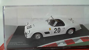 【送料無料】ホビー　模型車　車　レーシングカー フェラーリカリフォルニアディスパmodelcar sc143 ferrari 250 california 24h di spa 1960