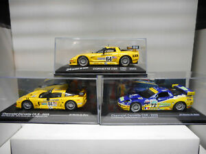 【送料無料】ホビー　模型車　車　レーシングカー シボレーコルベットルマンネットワークchevrolet corvette c5r 2002 2006 c6r 2005 24 heures mans altaya ixo 143