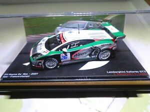 【送料無料】ホビー　模型車　車　レーシングカー ランボルギーニガヤルドグアテマラスパネットワークlamborghini gallardo gt3 143 24 heures spa 2007 altayaixo