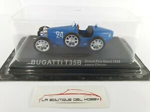 【送料無料】ホビー　模型車　車　レーシングカー スポーツカイロンnouvelle annoncebugatti t35b grand prix sport l chiron 1928 altaya escala 143
