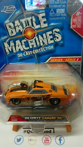 【送料無料】ホビー　模型車　車　レーシングカー バトルマシンシボレーカマロjada battle machines 69 chevy camaro ss cg05